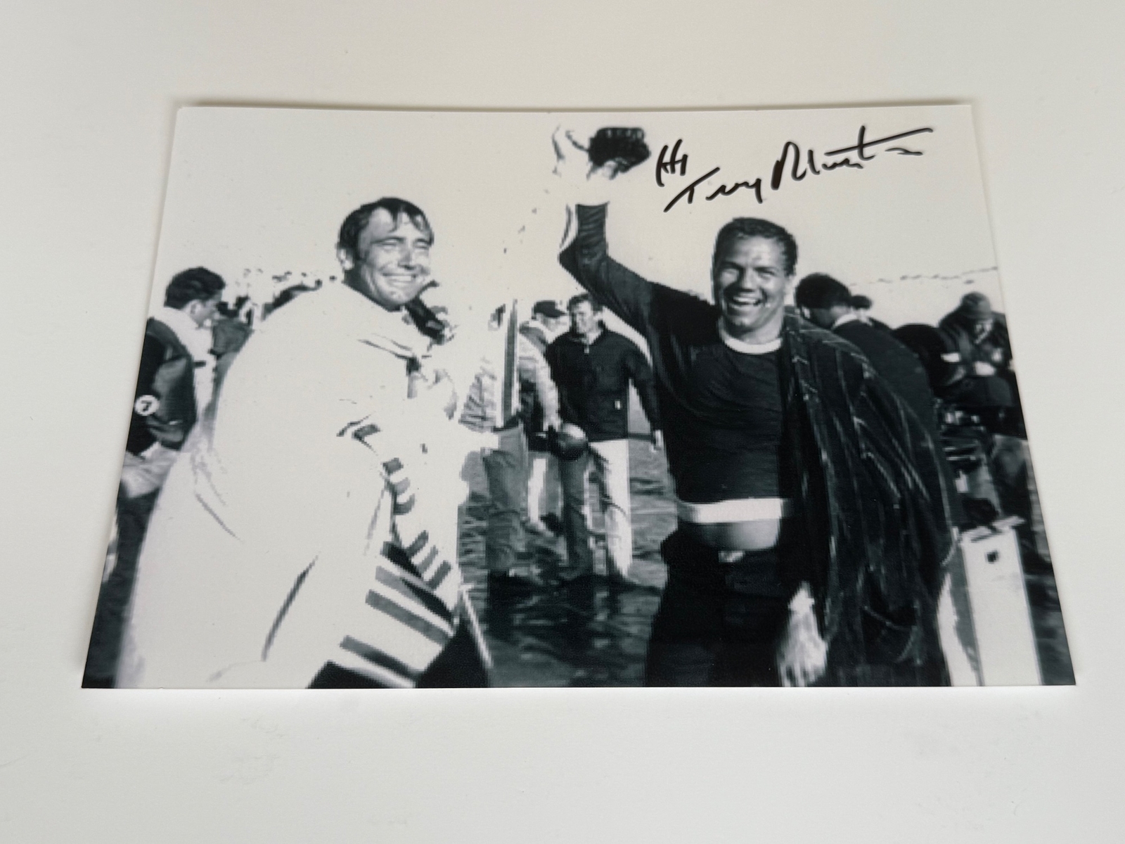 Terence Mountain signed photograph