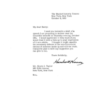 Herbert Hoover - Former President of the U.S.