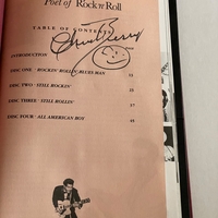Chuck Berry - Poet of Rock ‘n’ roll. Signed by Chuck Berry