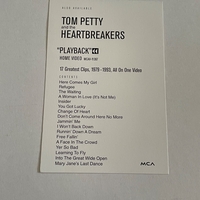 Tom Petty and the Heartbreakers - Playback CD box set. One Cd signed by Benmont Tench and another by Mike Campbell