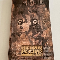 Genesis Archive CD box set. Booklet signed by Mike Rutherford and Steve Hackett