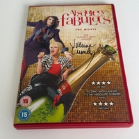 Absolutely Fabulous- The Movie DVD. Signed by Joanna Lumley.