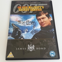On Her Majesty’s Secret Service DVD. Signed by Joanna Lumley.