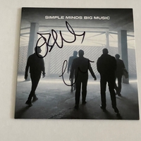 Simple Minds - Big Music CD box set. Signed by Jim Kerr and Charlie Burchill