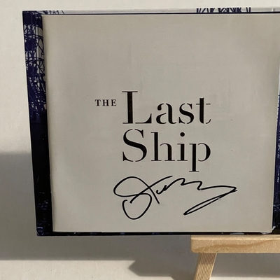 Sting - The Last Ship Cd. Signed by Sting