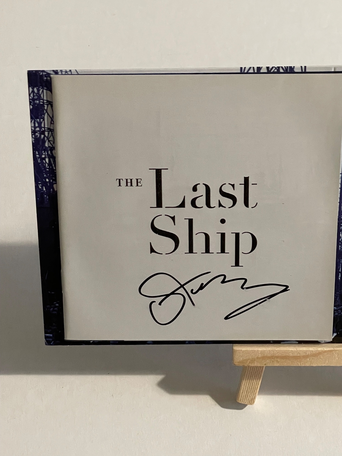 Sting - The Last Ship Cd. Signed by Sting