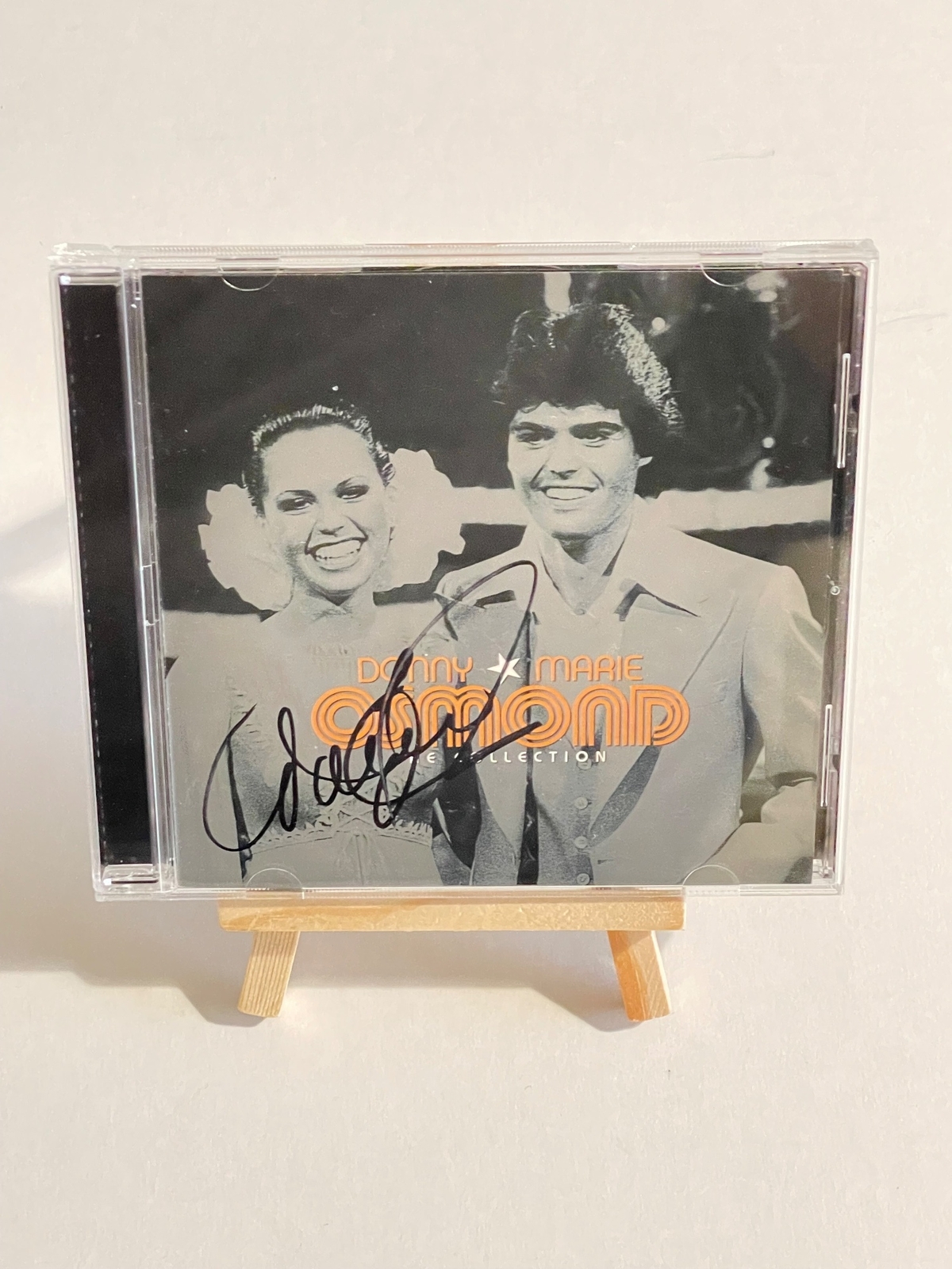 Donny and Marie Osmond - The Collection CD. Signed by Marie Osmond