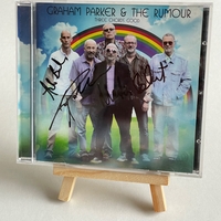 Graham Parker and The Rumour - Three Chords Good CD. Believed to be signed on front cover by Andrew Bodnar, Graham Parker and Martin Belmont. Signed on back of booklet by Bob Andrews