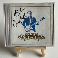 Glen Campbell - Meet Glen Campbell CD. Signed by Glen Campbell and Debbie Campbell