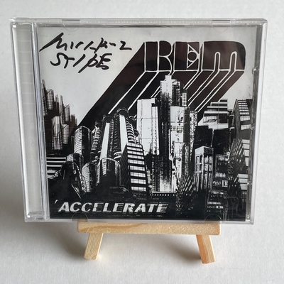 REM - Accelerate CD. Signed by Michael Stipe