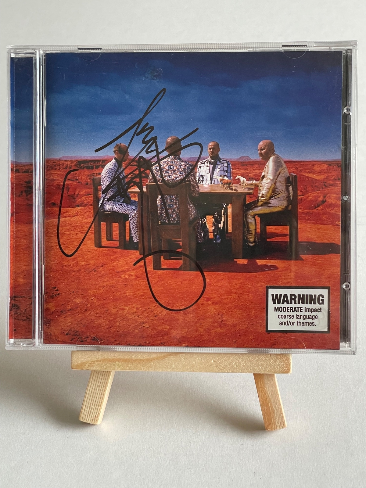 Muse - Black Holes & Revelations CD signed by Dominic Howard