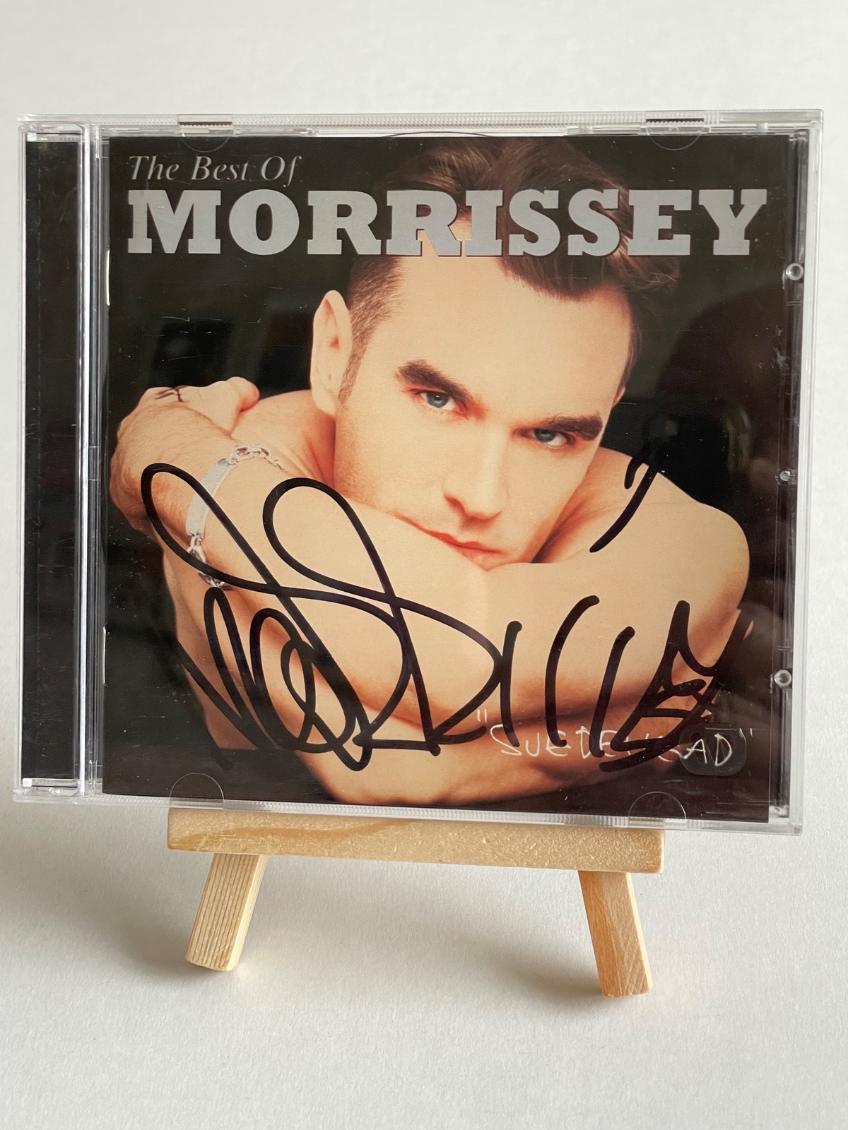 Morrissey - The Best of Morrissey CD. Signed by Morrissey