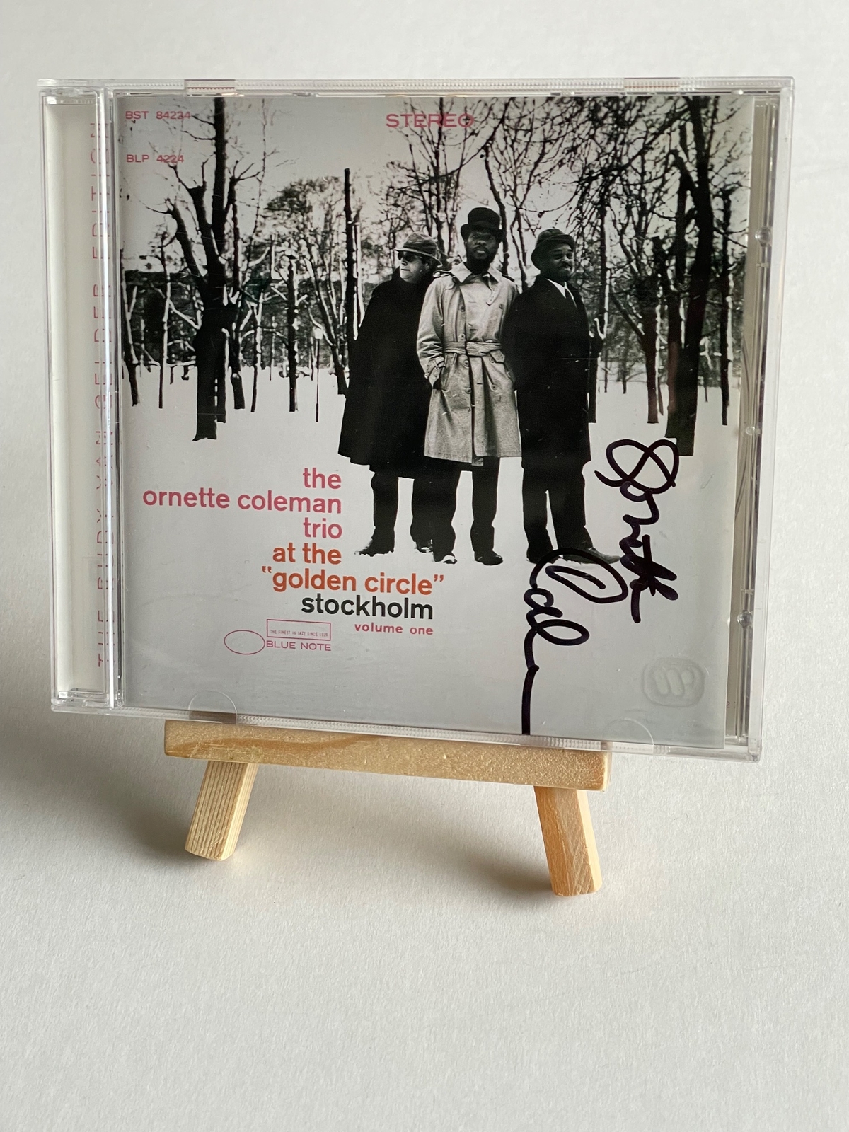 Ornette Coleman - The Ornette Coleman Trio at the Golden Circle CD. Signed by Ornette Coleman