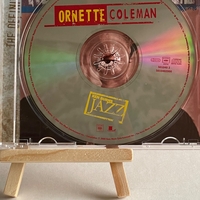 Ornette Coleman - Ken Burns Jazz CD with signed card by Ornette Coleman