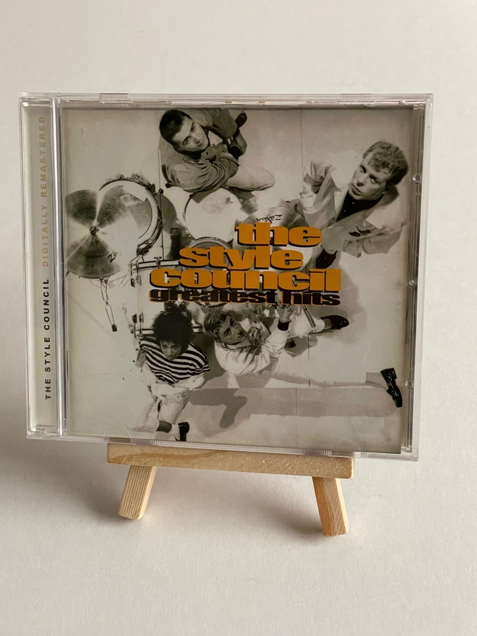 The Style Council - Greatest Hits CD. Signed by Mick Talbot and Steve White