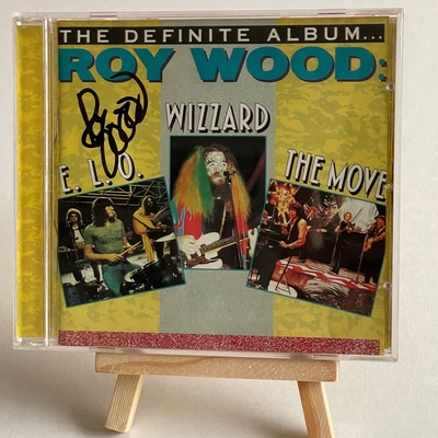 Roy Wood - The Definite Album CD. Signed by Roy Wood