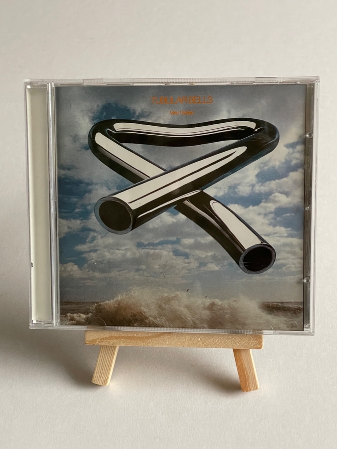 Mike Oldfield - Tubular Bells CD with art card signed by Mike Oldfield