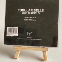 Mike Oldfield - Tubular Bells CD with art card signed by Mike Oldfield