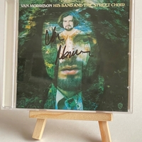 Van Morrison - His band and the street choir CD. Signed by Van Morrison