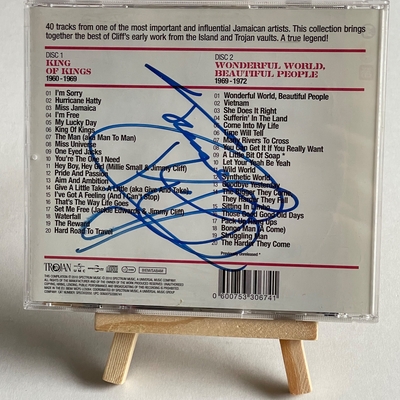 Jimmy Cliff - Harder Road To Travel CD. Signed by Jimmy Cliff