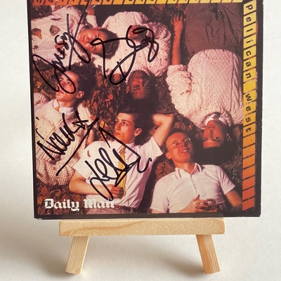 Haircut 100 - Pelican West CD. Signed by Nick Hayward, Les Nemes, Blair Cunningham, Graham Jones