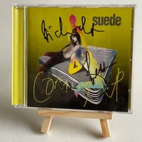 Suede - Coming Up CD. Signed by Brett Anderson and Richard Oakes