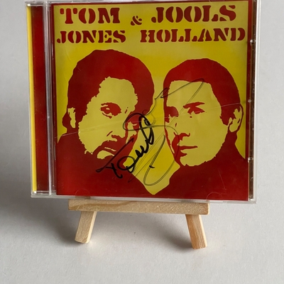 Tom Jones and Jools Holland CD. Signed by Tom Jones