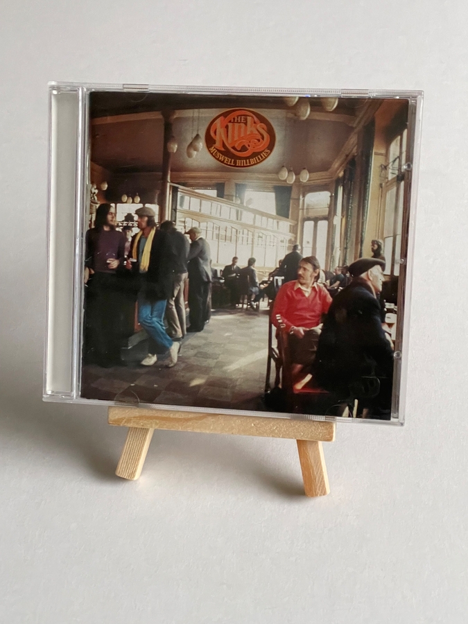 The Kinks - Muswell Hillbillies CD. Signed by Mick Avory and Ray Davies