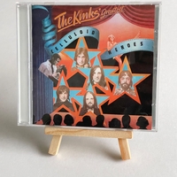 The Kinks - Greatest Celluloid Heroes Cd. Signed by Mick Avory and Ray Davies
