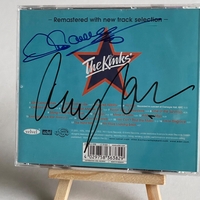 The Kinks - Greatest Celluloid Heroes Cd. Signed by Mick Avory and Ray Davies