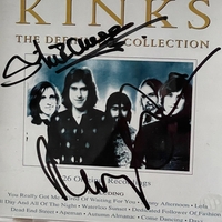 The Kinks - The Definitive Collection. Signed by Mick Avory and Ray Davies