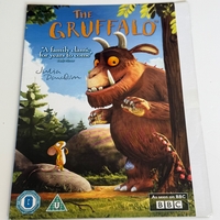 The Gruffalo DVD cover signed by Julia Donaldson. DVD sleeve only