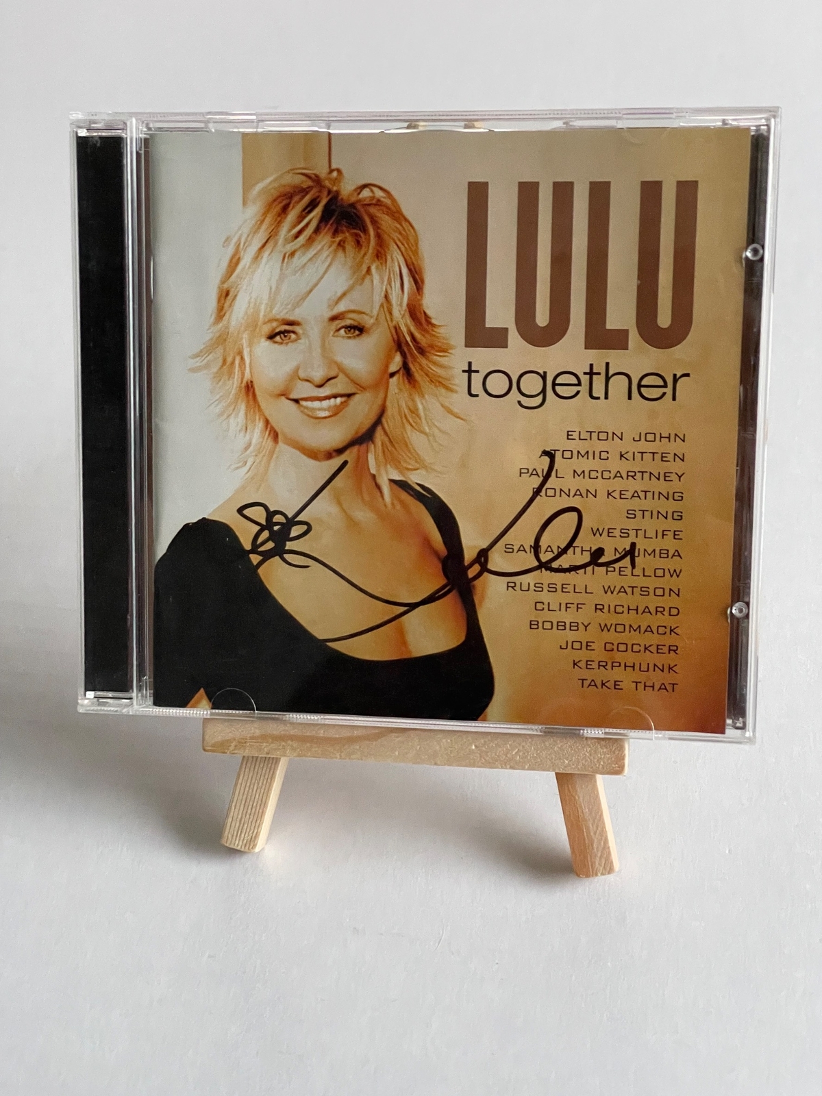 Lulu - Together CD. Signed by Lulu
