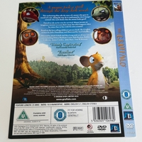 The Gruffalo DVD cover signed by Julia Donaldson. DVD sleeve only