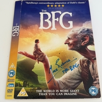 The BFG DVD cover signed by Mark Rylance. DVD sleeve only