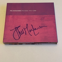 Phil Manzanera - The Music 1972-2008 cd box set. Signed by Phil Manzanera