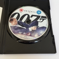 Skyfall DVD cover signed by Judi Dench.