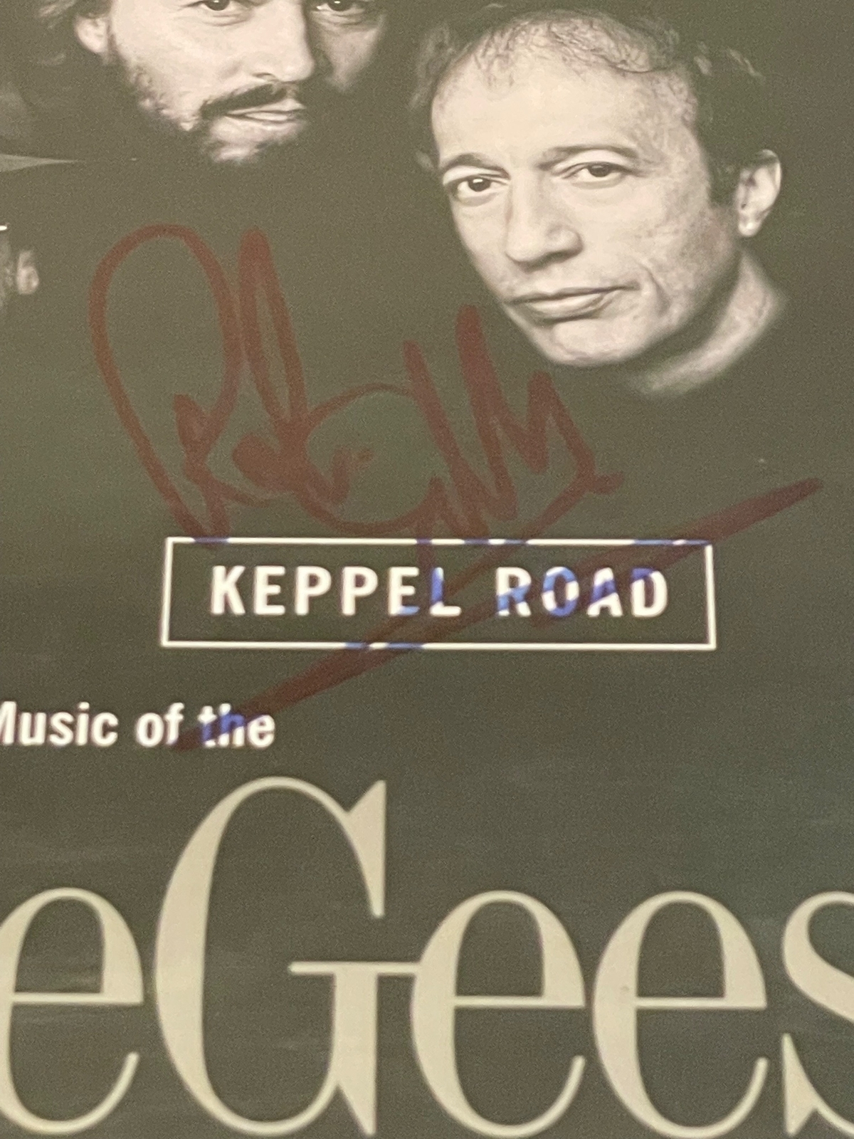 Bee Gees - The Life and music of the Bee Gees. Signed by Robin Gibb