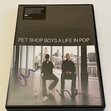 Pet Shop Boys - A Life In Pop DVD. Signed by Neil Tennant and Chris Lowe.