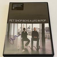 Pet Shop Boys - A Life In Pop DVD. Signed by Neil Tennant and Chris Lowe.