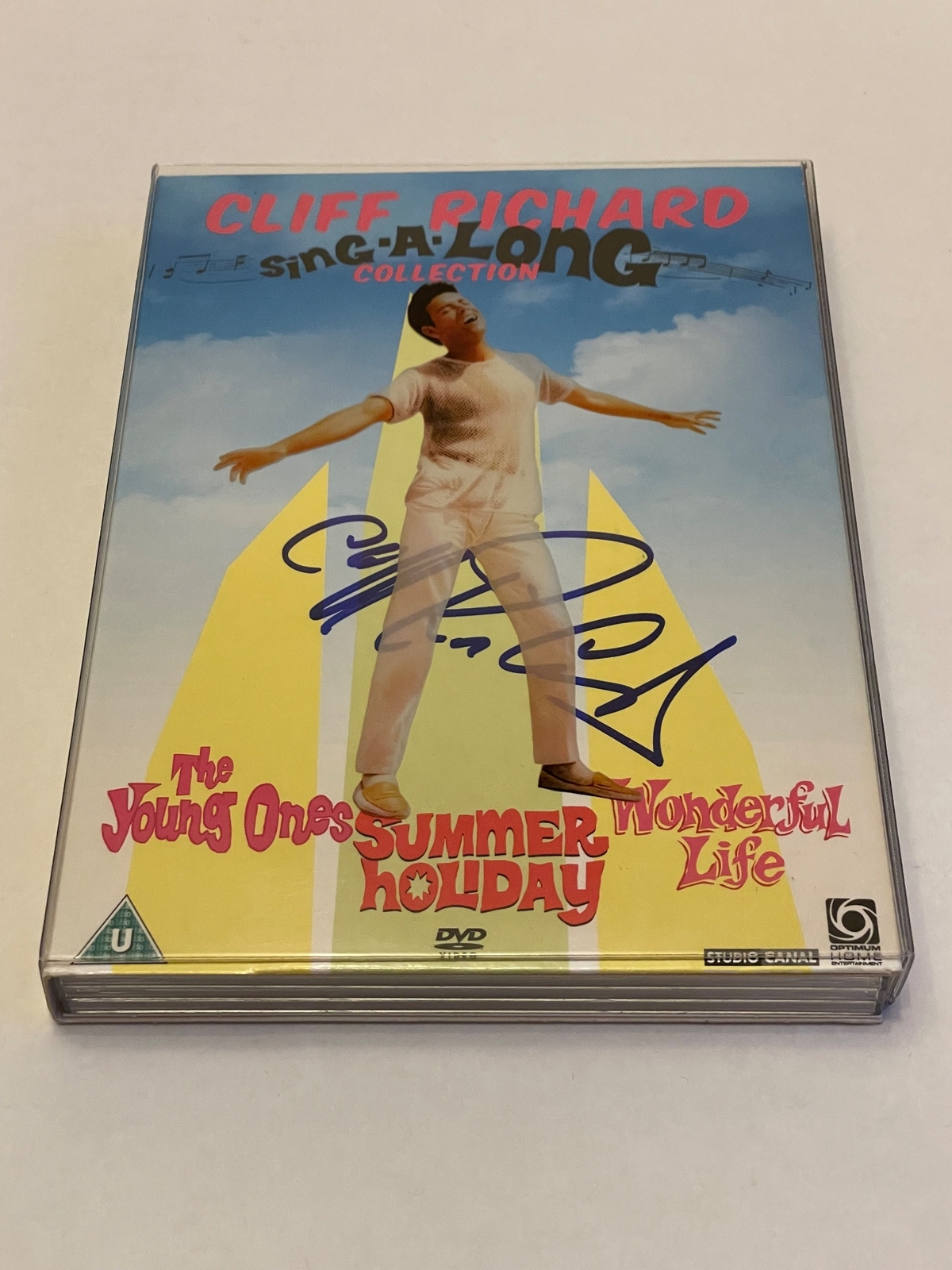 Cliff Richard - Sing A Long collection. Signed by Cliff Richard