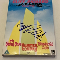 Cliff Richard - Sing A Long collection. Signed by Cliff Richard