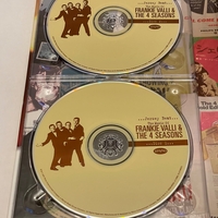 Frankie Valli and the Four seasons - The Music of. Damaged corner. Signed by Frankie Valli and Bob Gaudio