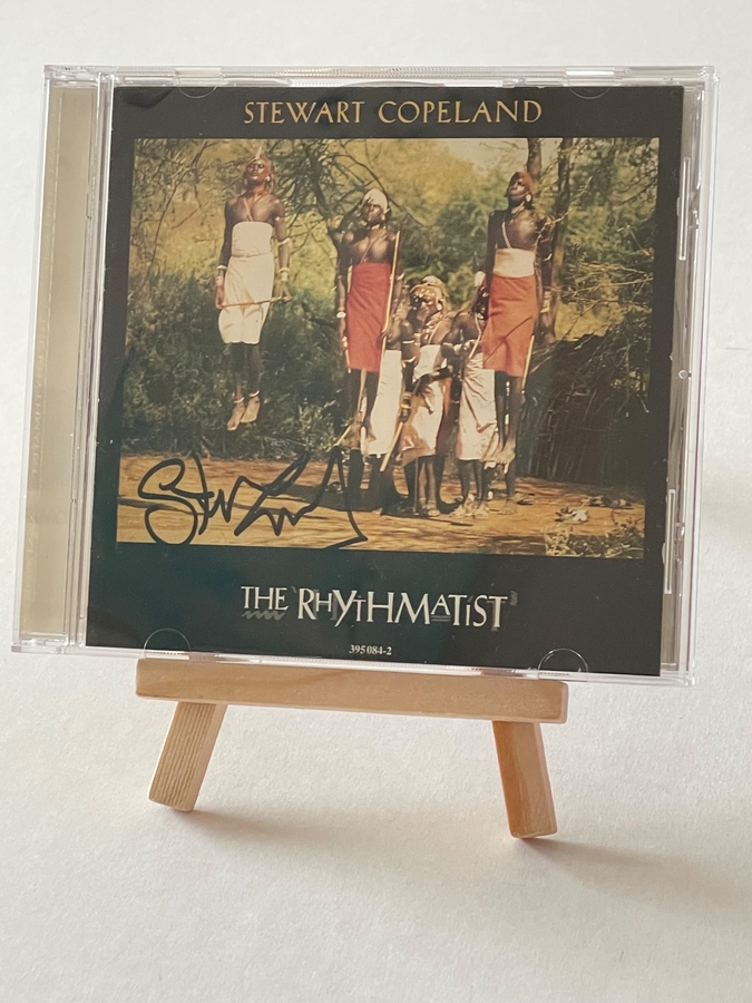 Stewart Copeland - The Rhythmatist CD. Signed by Stewart Copeland