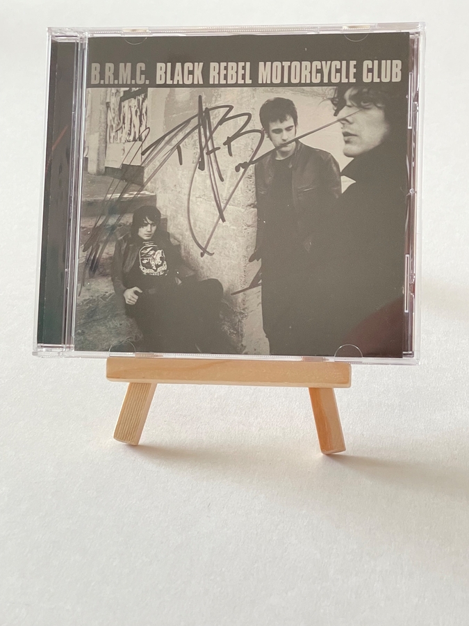 Black Rebel Motorcycle Club - BRMC CD. Likely Signed by  the 3 current members Peter Hayes, Robert Leven Been and Leah Shapiro