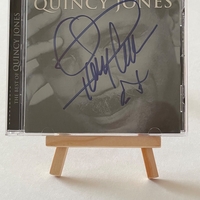 Quincy Jones - The best of CD. Signed by Quincy Jones