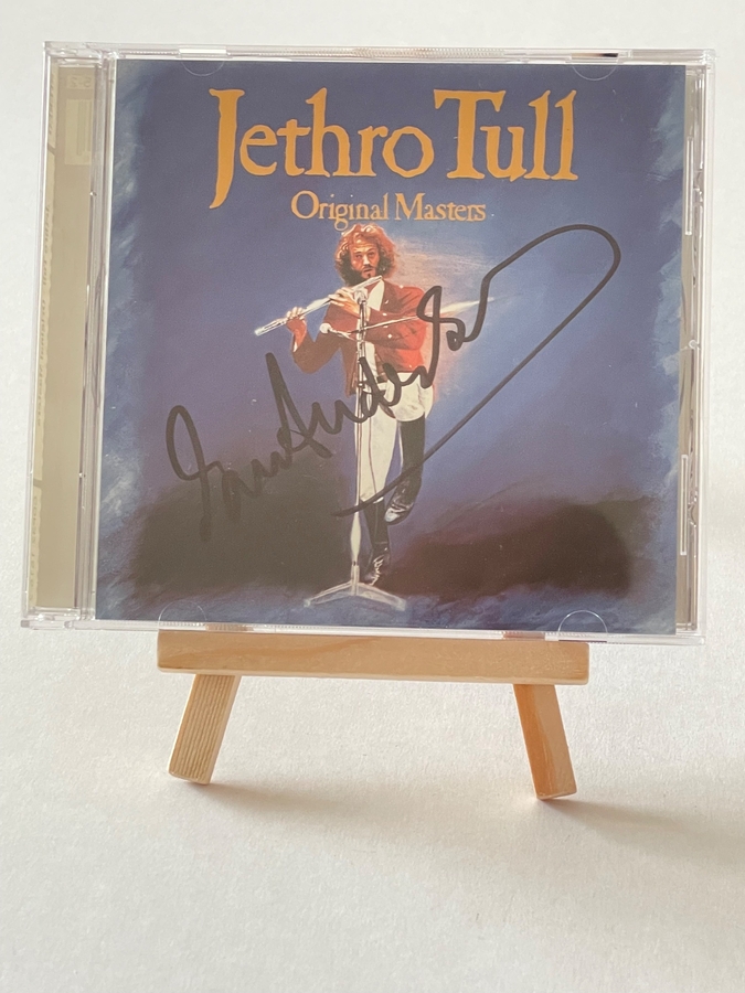 Jethro Tull - Original Masters CD. Signed by Ian Anderson