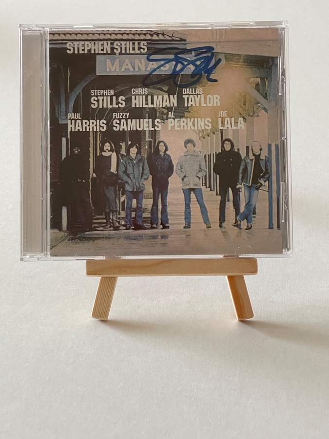 Stephen Stills - Manassas CD. Signed by Stephen Stills