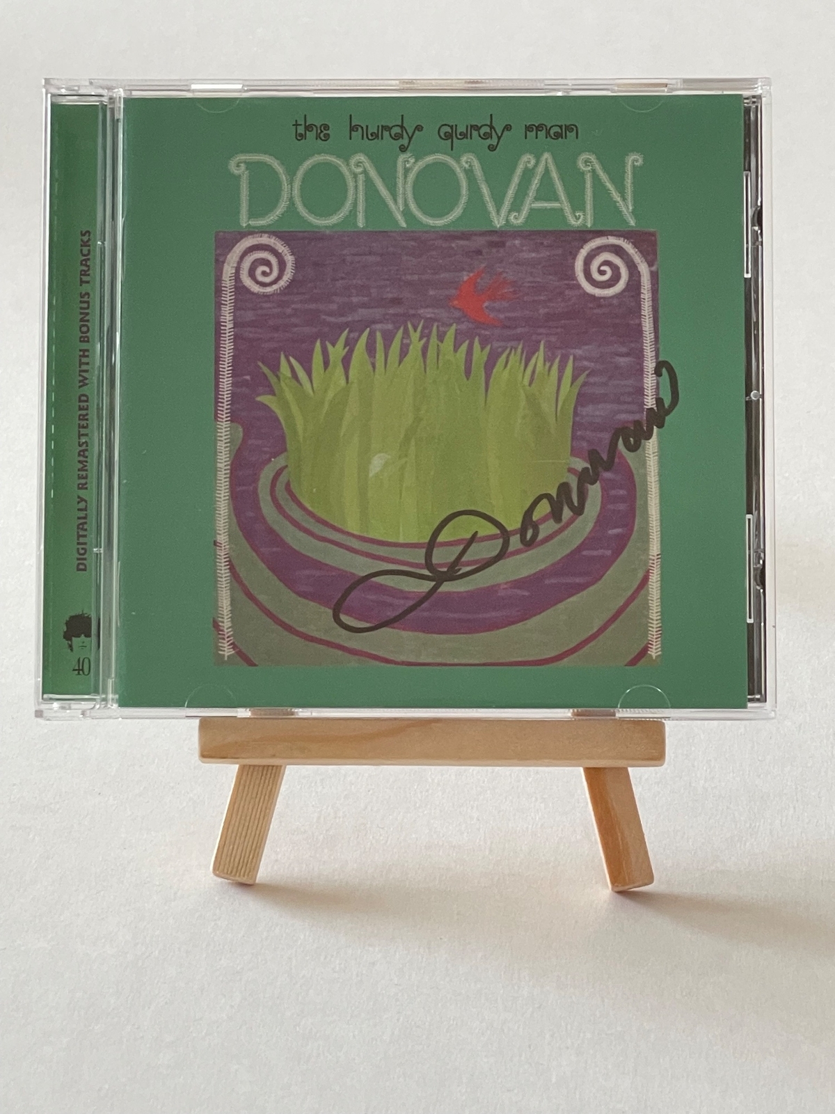 Donovan - The Hurdy Gordy Man CD. Signed by Donovan