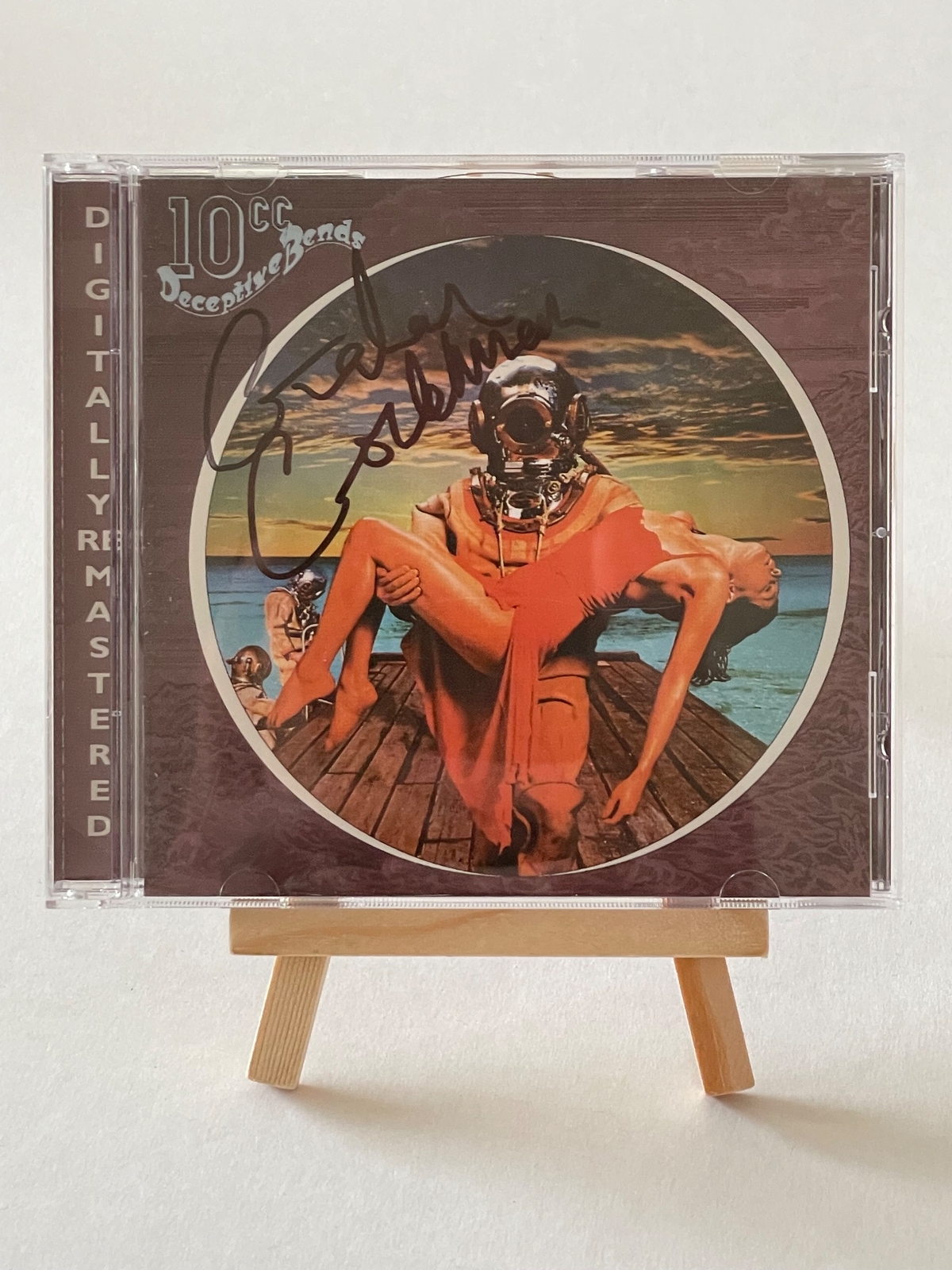 10CC - Deceptive Bends CD. Signed by Graham Gouldman